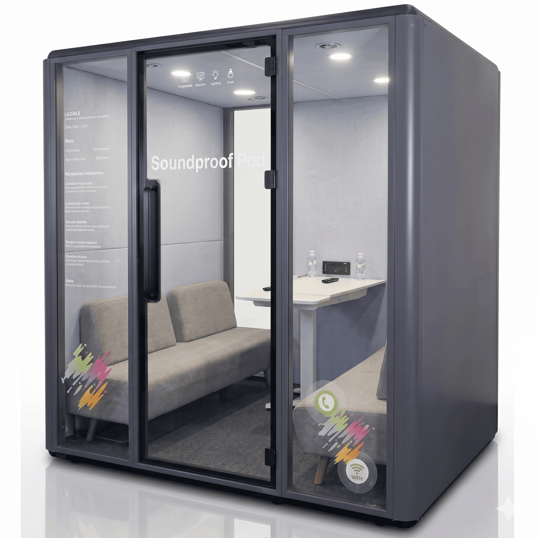 Standard Acoustic Pods - 6 Person
